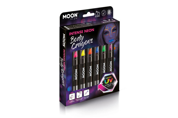 set crayons maquillage fluo uv