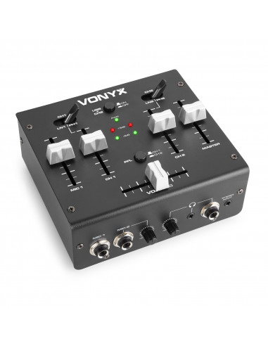 Table de mixage USB - Vonyx VMM100 - Table de mixage Audio 4
