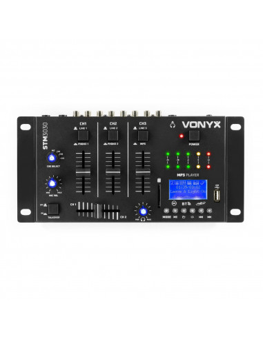 Table de mixage 2 canaux USB VDJ2USB - Vonyx