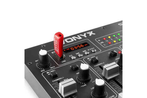 Table de mixage 8 canaux, multi-effets, USB/MP3/BT - STM2290 - Vonyx