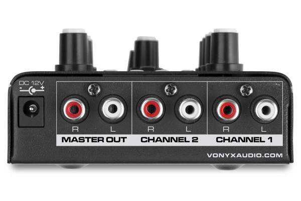 Vonyx STM2500 table de mixage 5 canaux avec USB et Bluetooth