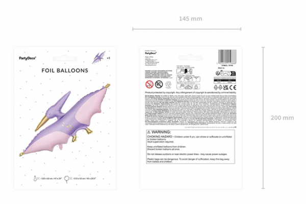 ballon ptérodactyle pack