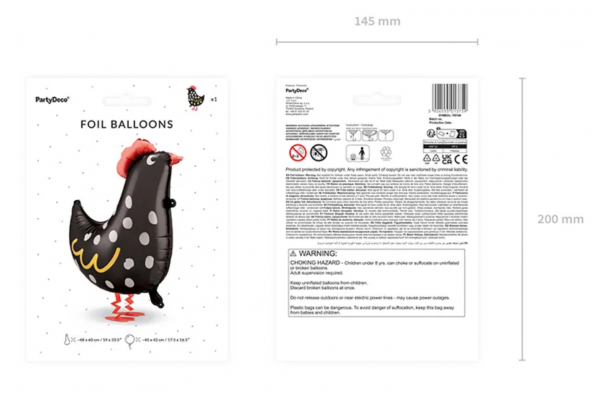 ballon coq pack