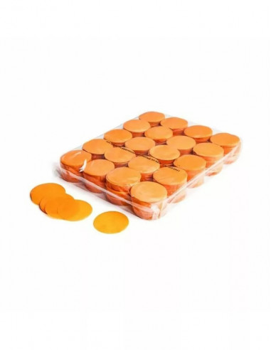 confettis oranges ronds