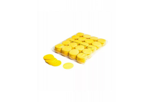 confettis jaunes