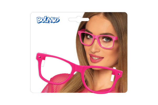 lunettes rose fluo pack