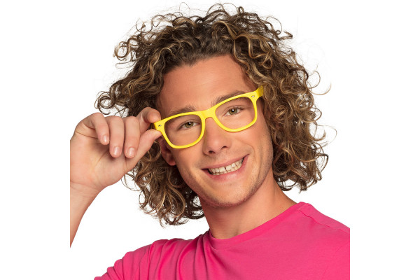 lunettes jaunes sans verre