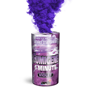 fumigene violet en pot