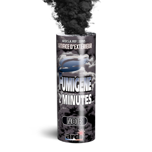 fumigene noir 2 minutes