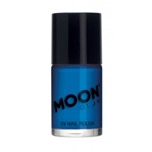 vernis a ongle neon uv bleu