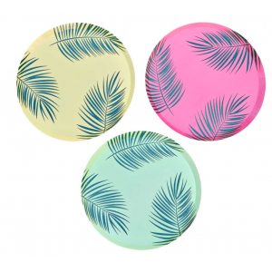 assiettes palmier
