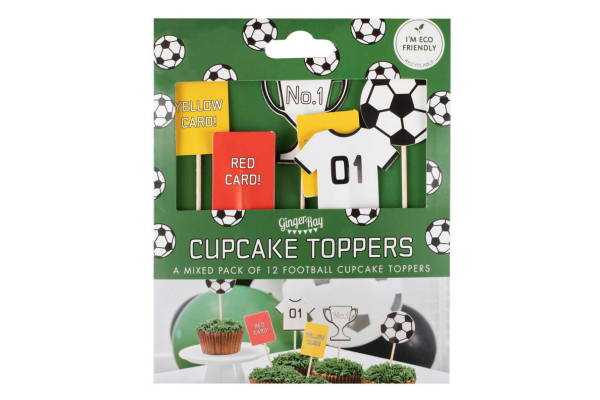 cake toppers football pack
