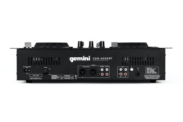 platine Gemini CDM-4000BT