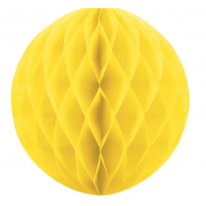 boule soie jaune