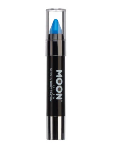 crayon maquillage fluo bleu