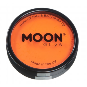 maquillage orange fluo pot