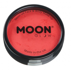 maquillage rouge fluo pot