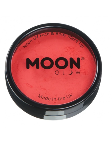 maquillage rouge fluo pot