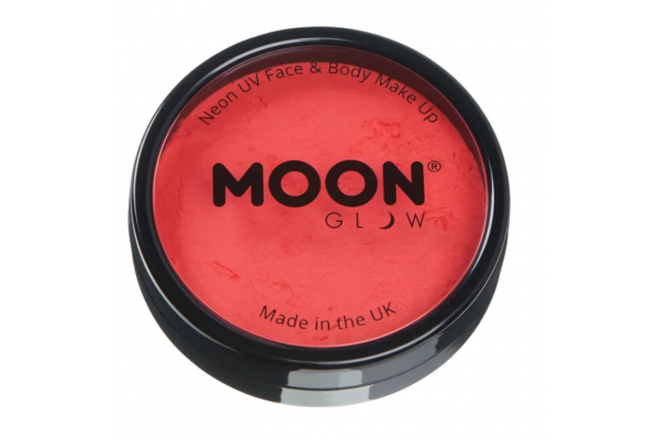 maquillage rouge fluo pot