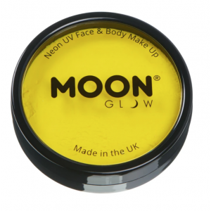 maquillage jaune en pot