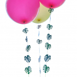 guirlande feuille ballon