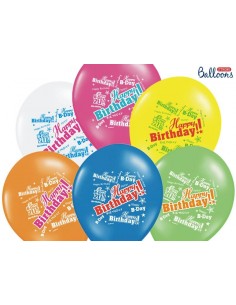 Ballons Age Ballons D Anniversaire Par Annee France Effect