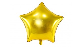 ballon aluminium étoile