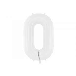 ballon chiffre blanc