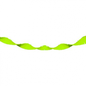 guirlande papier fluo vert
