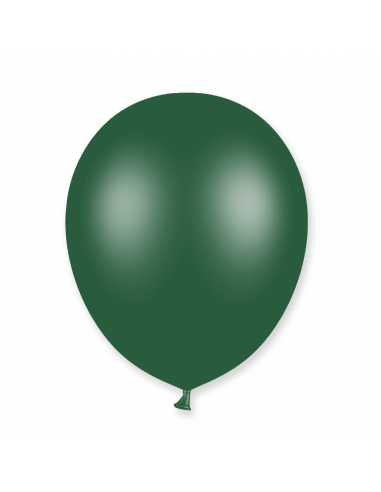 ballon baudruche vert fonce foret