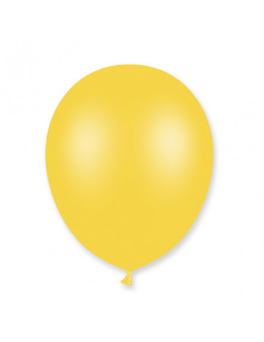 ballon baudruche jaune
