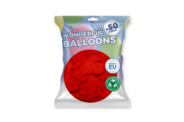 ballons gonflable rouge