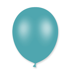 ballon baudruche bleu turquoise