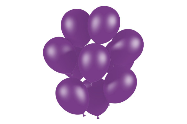 bouquet ballon baudruche violet
