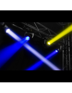 Lyre LED Tête Mobile 120W jeux de lumières DMX512 Disco Lumiere DJ