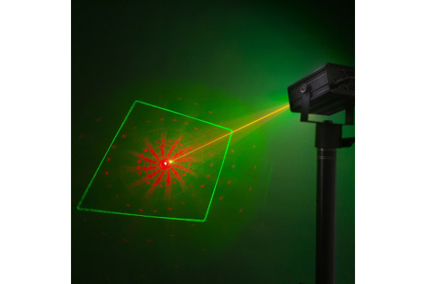 Location 24H ou Week-End BRITEQ BT-LASER 1500 RGB jeu de lumière laser ILDA  + DMX rouge, vert, bleu