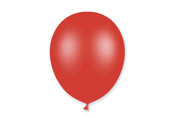 ballon baudruche latex rouge