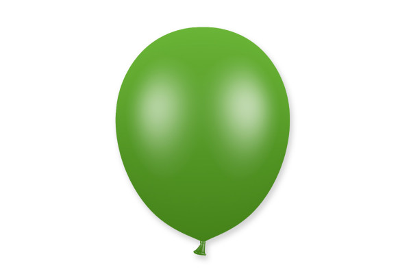 ballons vert metal