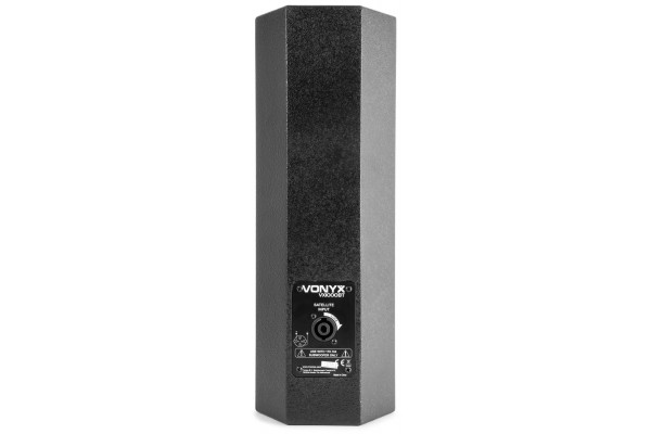 enceinte line array noire