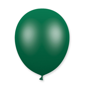 50 Ballons de baudruche Vert émeraude métallisé 30 cm