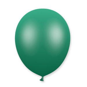 Ballons de baudruche vert menthe métallisé