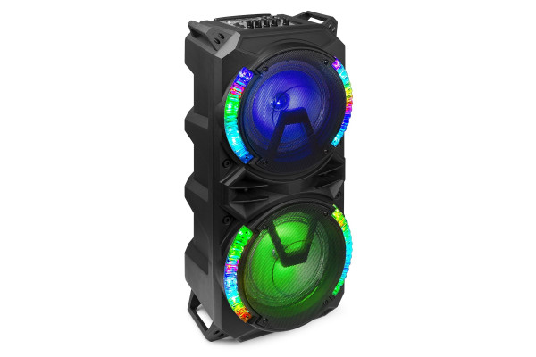 karaoke enceinte leds