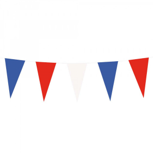 guirlande fanion tricolore