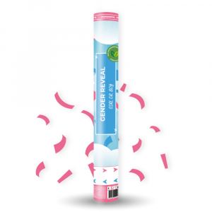 canon confettis revelation fille rose