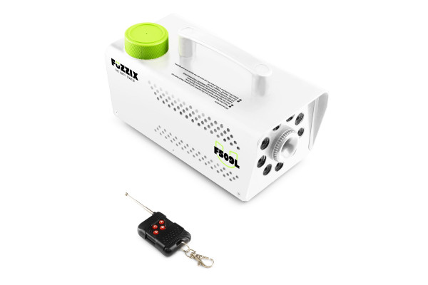Mini Machine à fumée à LEDs vertes 400W + + Télécommande et érier fixation