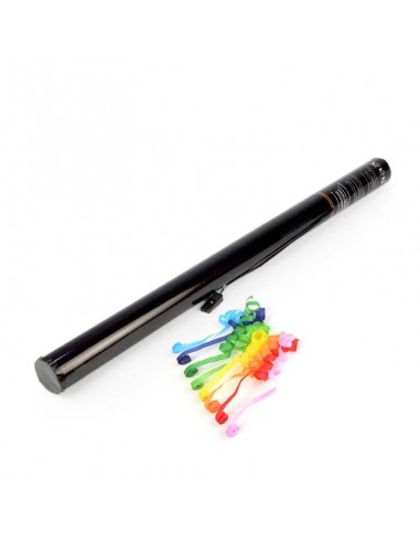canon a confettis électrique streamer multicolore