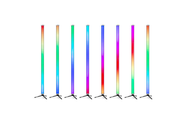 set tubes led multicolore