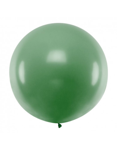 ballon geant vert fonce