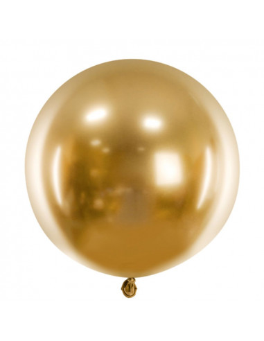 Structure à Ballon Chiffre Géant 3 Doré Gold