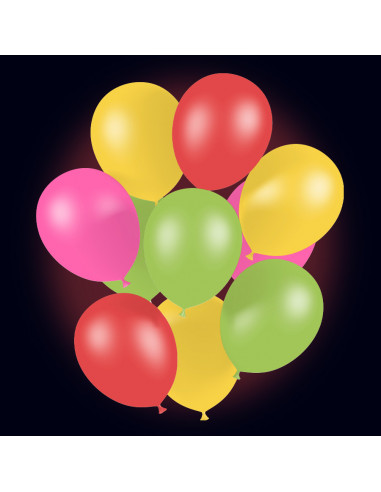 Lot de 25 Ballons Gonflables Latex Multicolore